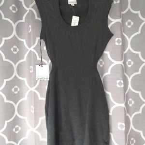 NWT Bebe Kardashian Body Con Dress with Cutout